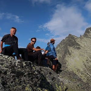 Bouřka na vrcholu Veľká Kôpka (27.8.2019 15:22)