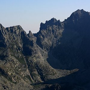 Bouřka na vrcholu Malá Bašta (31.8.2019 9:13)