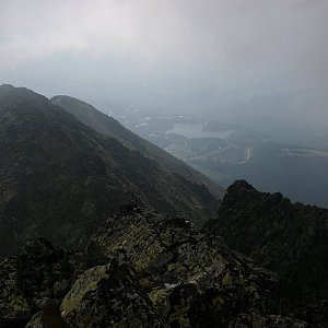 Bouřka na vrcholu Predná Bašta (31.8.2019 11:10)