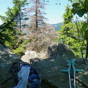 Mountainer na vrcholu Vlašský vrch (4.7.2014 13:01)