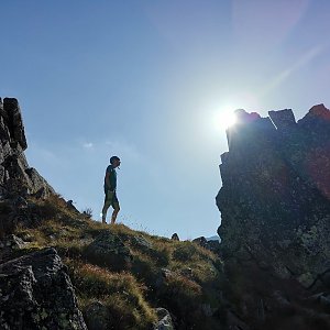 Martin Horáček na vrcholu Zlomisková veža (27.8.2022 9:41)