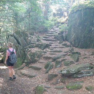 Vladimír Grančay na vrcholu Waldhäuserriegel - Z vrchol I (22.8.2015 9:03)