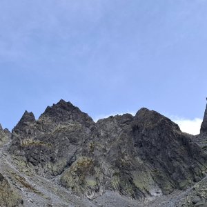 Pavel Svoboda on the summit of Hrubá Snežná kopa (29.8.2025 10:51)