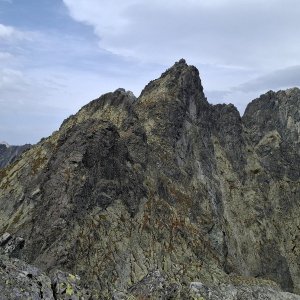 Pavel Svoboda on the summit of Zlobivá (29.8.2025 14:05)