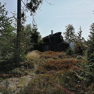 Vladimír Grančay na vrcholu Hvězdná - JV vrchol (31.8.2019 11:22)