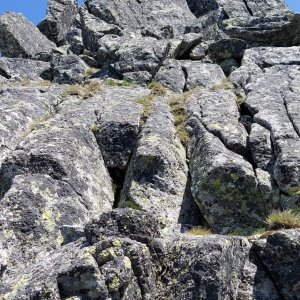 Pavel Svoboda on the summit of Rumanov štít (12.6.2023 10:56)