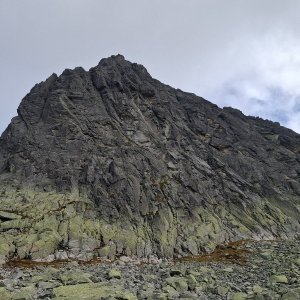 Pavel Svoboda on the summit of Široká veža (9.9.2025 13:00)