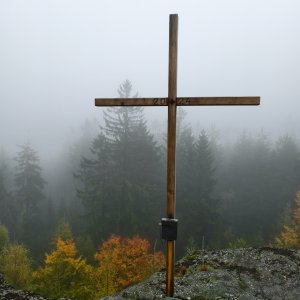 Jiří Králík on the summit of Grandfelsen (11.10.2025 10:56)