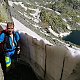 Martin Horáček on peak Pfinnova kopa