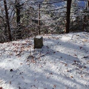 Ľuboš on the summit of Oselná (16.11.2024 11:55)