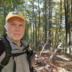 Rastislav Biarinec on the summit of Oselná S (14.10.2024 13:16)