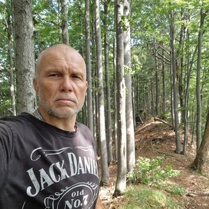 Rastislav Biarinec on the summit of Malá (7.9.2024 11:51)