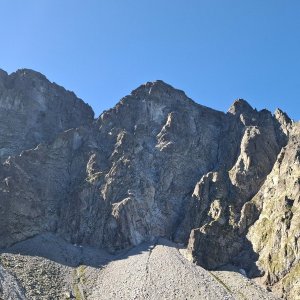 Pavel Svoboda on the summit of Malý Javorový štít (11.8.2025 13:30)