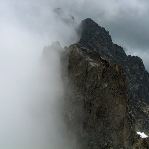 Radim on the summit of Malý Ľadový štít (21.6.2004)