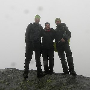 Bouřka on the summit of Strelecká veža (29.6.2018 11:53)