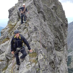 Rastislav Biarinec on the summit of Zadný Kopiniak (5.7.2019 13:15)