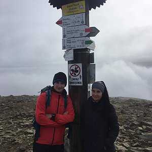 Jiří Tkáč na vrcholu Babia hora (28.10.2019 11:34)