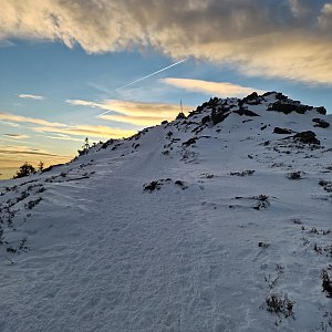 Perliny on the summit of Babia hora (29.12.2022 15:45)