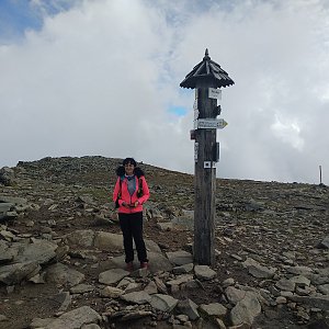 Maja na vrcholu Babia hora (29.9.2020 13:10)