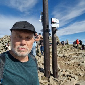 Rastislav Biarinec on the summit of Babia hora (26.9.2026 10:57)