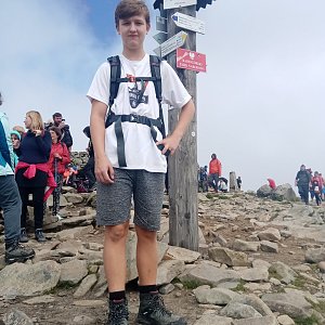 Arnošt na vrcholu Babia hora (25.8.2021 12:59)