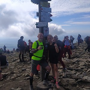 Petr Bartoň na vrcholu Babia hora (26.9.2021 19:51)
