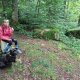Michaela Zárubová na vrcholu Weberberg