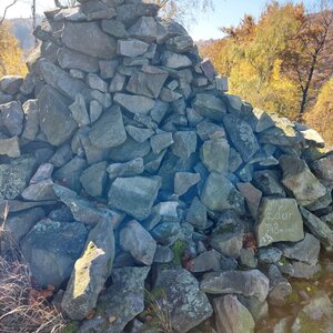 Ila on the summit of Žďár (24.10.2024)