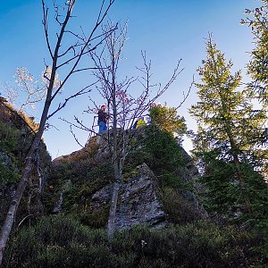 Martin Horáček na vrcholu Šeřín (28.10.2021 14:35)