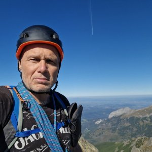 Rastislav Biarinec on the summit of Malý Kolový štít (21.9.2024 11:08)