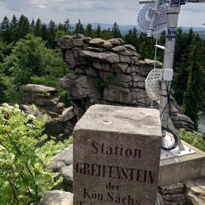 Nojby na vrcholu Aussichtsfelsen (16.6.2026 12:48)