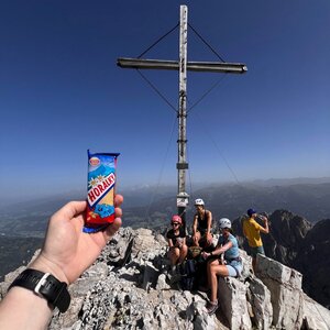 Patrik na vrcholu Birkenkofel - Croda dei Baranci (31.7.2024 21:09)