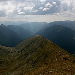 Bouřka on the summit of Gălășescu Mare (29.8.2016 11:13)