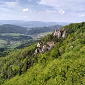 Jiří Králík on the summit of Patúch S1 (30.4.2018 14:15)