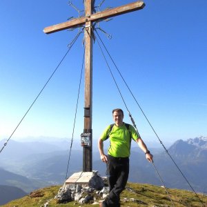 Divočák on the summit of Tauernkogel (27.10.2024 9:32)