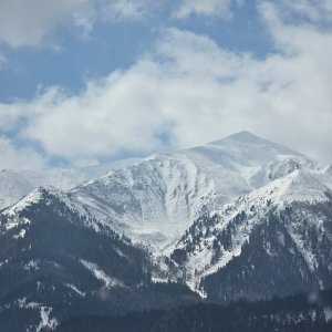 Iwet na vrcholu Bruderkogel (3.4.2026 16:52)