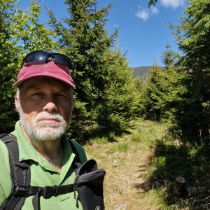 Rastislav Biarinec on the summit of Čelo (23.5.2026 14:35)