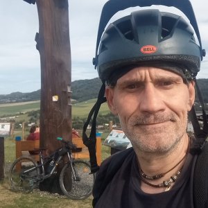 Jaromír on the summit of Vrchy (20.9.2026 14:50)