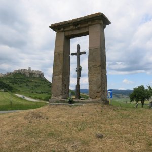 ZdenkaV on the summit of Sobotisko (27.6.2025)