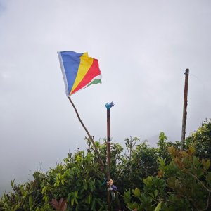 michalzhor on the summit of Morne Seychellois (25.11.2025 13:11)