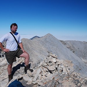 Bohumír Michal na vrcholu Banski Suhodol  (18.9.2008 9:05)