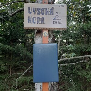 Tomáš Kupsa na vrcholu Vysoká hora (22.8.2024 18:37)