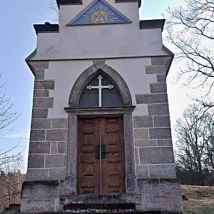 Pavel Martínek na vrcholu Kalvarie (14.4.2013 9:09)