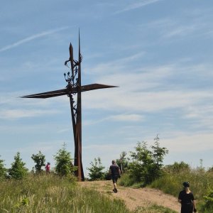 Jirka Valda na vrcholu Habrky (31.5.2025 12:05)