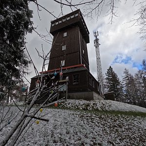 Jan Matiášek na vrcholu Kapellenberg (27.3.2023 11:06)
