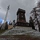 Jan Matiášek na vrcholu Kapellenberg (27.3.2023)