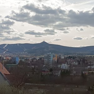 Václav Toth on the summit of Keilův vrch (5.4.2025 15:26)