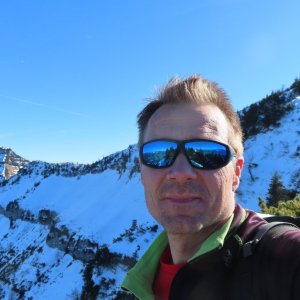 Divočák on the summit of Jägernase (8.2.2025 12:03)
