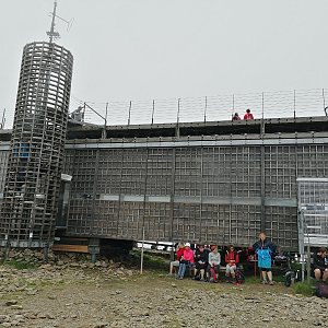 Moko na vrcholu Sněžka (1.8.2020 11:38)