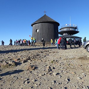 Adam Kulich na vrcholu Sněžka (17.11.2018 11:55)
